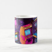 Retro-Arcade-Maschinen Kaffeetasse (Mittel)