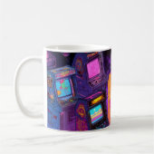 Retro-Arcade-Maschinen Kaffeetasse (Links)