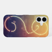 Retro-Arcade-Schleife iPhone 16 Hülle (Rückseite (Horizontal))