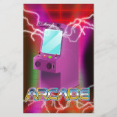 Retro Arcade-T - Shirt der 80er Jahre (Rückseite)