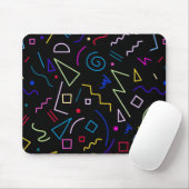 Retro-Arcade-Teppichboden - Non-Slip-Mousepad #1-1 Mousepad (Mit Mouse)