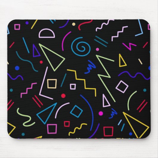 Retro-Arcade-Teppichboden - Non-Slip-Mousepad #1-1 Mousepad (Vorne)