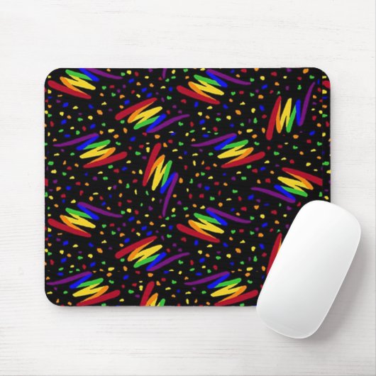 Retro-Arcade-Teppichboden - Non-Slip-Mousepad #1-3 Mousepad (Mit Mouse)