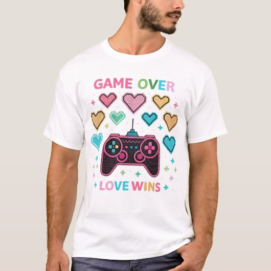 Retro Arcade Valentine T - Shirt (Vorderseite)