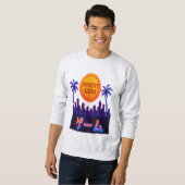 Retro Arcade Vibes - Design der Pixel-Pixel-Pixel- Sweatshirt (Vorne ganz)