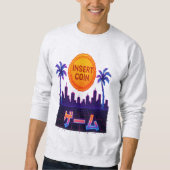 Retro Arcade Vibes - Design der Pixel-Pixel-Pixel- Sweatshirt (Vorderseite)