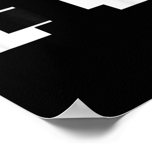 Retro Arcade Video Game Ghost Eyes Halloween Group Poster (Ecke)