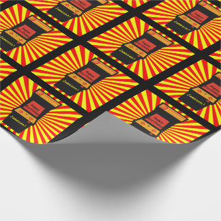 Retro Arcade-Videospiel-personalisierter Geschenkpapier