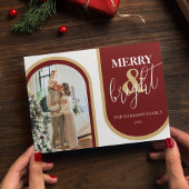 Retro Arch Foto Weihnachten