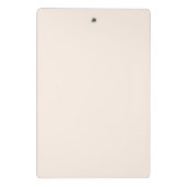 Retro Arch Lines Pastel Pink Minimal Mini Klemmbrett (Rückseite)