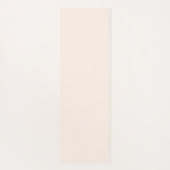 Retro Arched Stripes Pastel Pink Minimal Yogamatte (Rückseite)