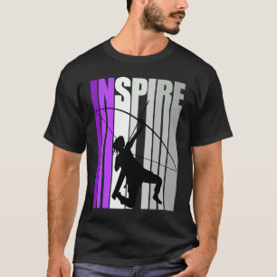Retro Archery Girl Archers Geburtstag Inspirier In T-Shirt