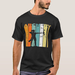 Retro Archery Vintager Bogenschießen Kostümhalle A T-Shirt