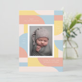 Retro-Arches Einladung (Stehend Vorderseite)