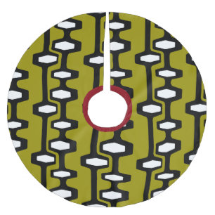 Retro-Architektur Polyester Weihnachtsbaumdecke