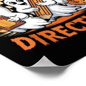 Retro Are You Fall O Ween Directions Ghost Hallowe Poster (Ecke)