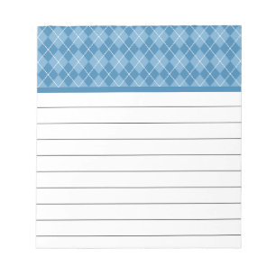 Retro-Argyle-Notizblock Notizblock
