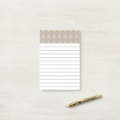 Retro-Argyle-Post-it-Notes Post-it Klebezettel (Auf Schreibtisch)