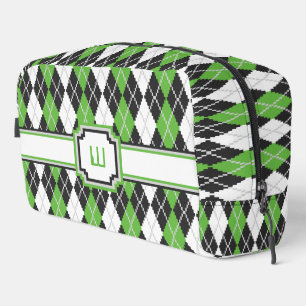 Retro Argyle Waschbeutel