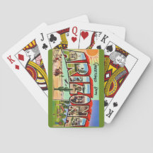 Retro-Arizona-Spielkarten