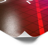 Retro-Arkade der 80er Jahre Fotodruck (Ecke)