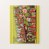 Retro-Arkansas-Ozarks 11x14 Puzzle (Vertikal)