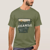 Retro Arkansas State T-Shirt (Vorderseite)