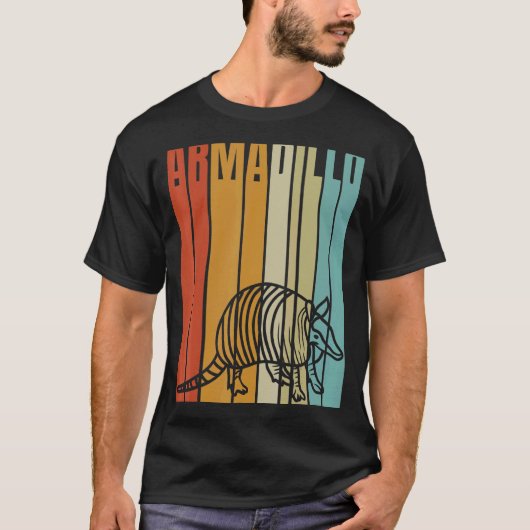 Retro Armadillo T-Shirt (Vorderseite)