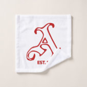 Retro Arsenal Badhandtuch Set (Waschlappen)