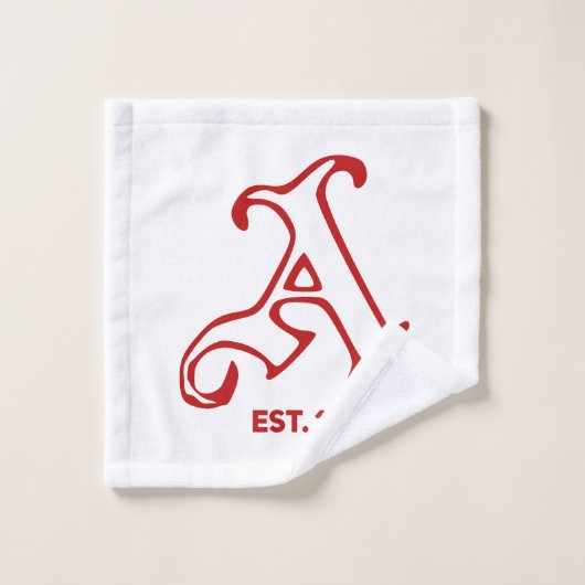 Retro Arsenal Badhandtuch Set (Waschlappen)