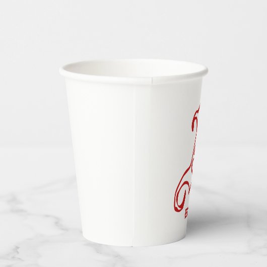 Retro Arsenal Pappbecher (Rechts)