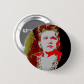 Retro Art 2 Obama Button (Vorne & Hinten)