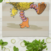 Retro Art Big Bird Geschirrtuch (Gefaltet)