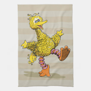 Retro Art Big Bird Geschirrtuch