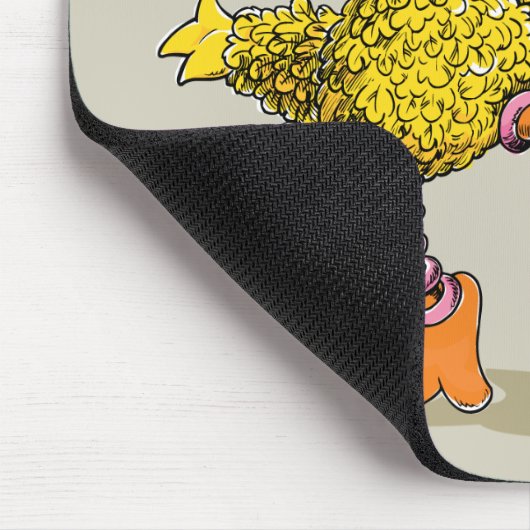 Retro Art Big Bird Mousepad (Ecke)