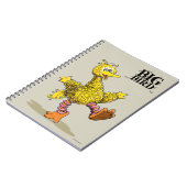 Retro Art Big Bird Notizblock (Linke Seite)