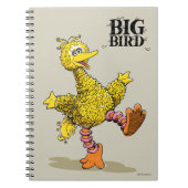 Retro Art Big Bird Notizblock (Vorderseite)