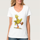 Retro Art Big Bird T-Shirt (Vorderseite)