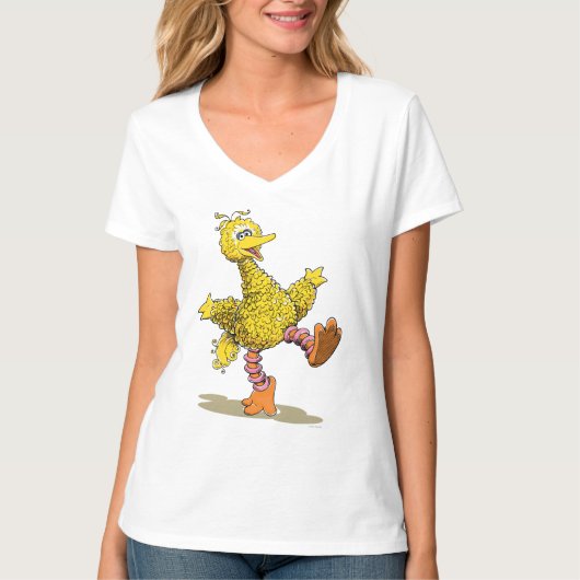 Retro Art Big Bird T-Shirt (Vorderseite)
