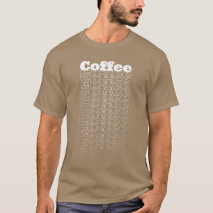 Retro Art Coffee Lovers Koffein T-Shirt