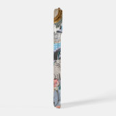 Retro Art Collage Phone Case iPhone 15 Hülle (Rechte Seite)