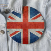Retro Art der BRITISCHEN britischen Button (Beispiel)