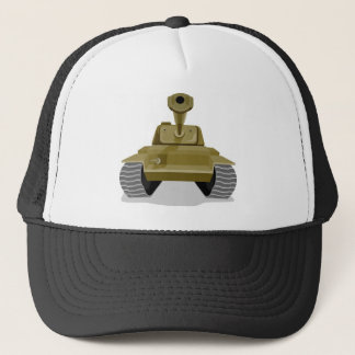Retro Art des WeltkriegPanzers Truckerkappe