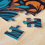 Retro Art Fun Time Tropical Puzzle (Seite)