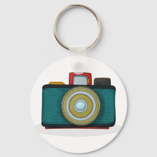 Retro Art-Kamera-Schlüsselanhänger Schlüsselanhänger