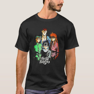 Retro Art Liebe Manga Anime YuYu Hakusho Zeichen T-Shirt