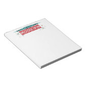 Retro Art Mid Century Modernes Notepad Notizblock (angewinkelt)