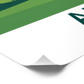 Retro Art Nouveau Appenzell Swiss Travel Poster (Ecke)