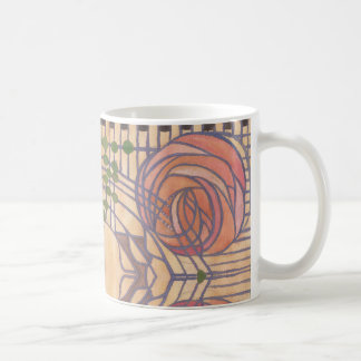 Retro Art Nouveau Mackintosh Stil Design Kaffeetasse