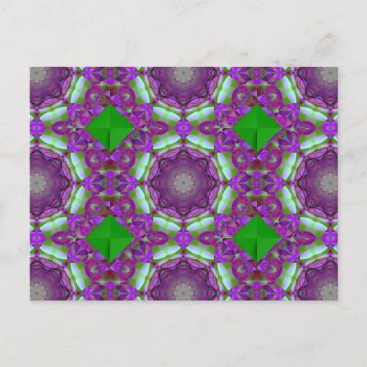 Retro Art Postkarte (Vorderseite)